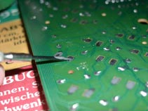 PCB closeup